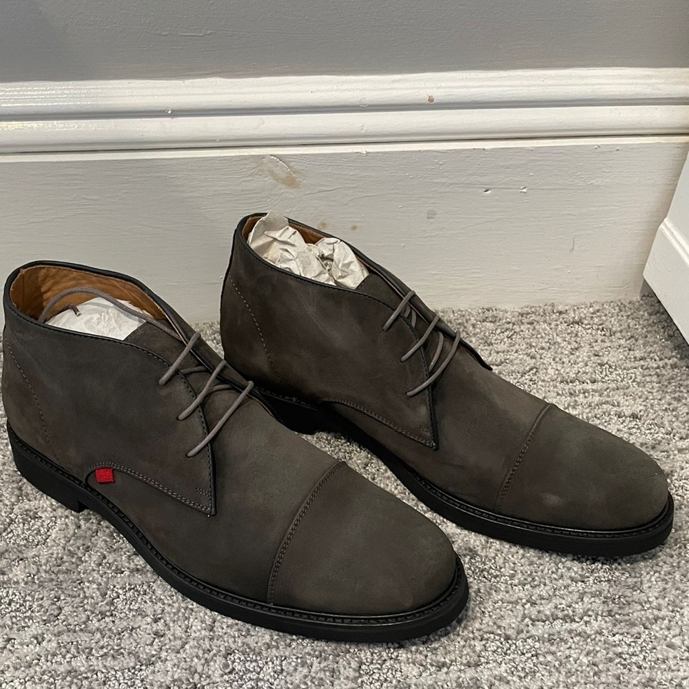 NEW Marc Joseph men’s luxury suede boots 10.5 US